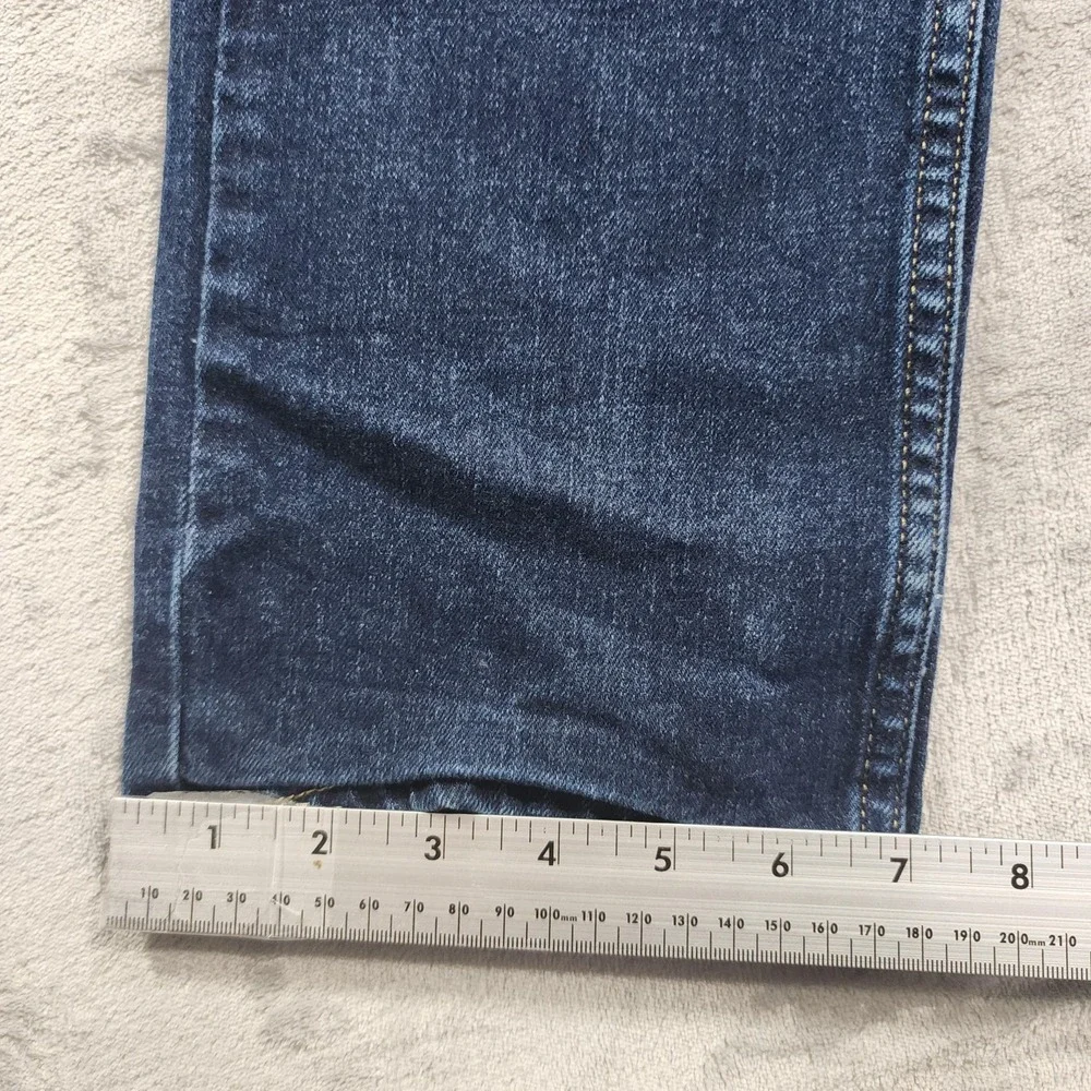 Hollister Jeans Mens 30x32 Blue Slim Straight Epic Flex Stretch Denim Casual